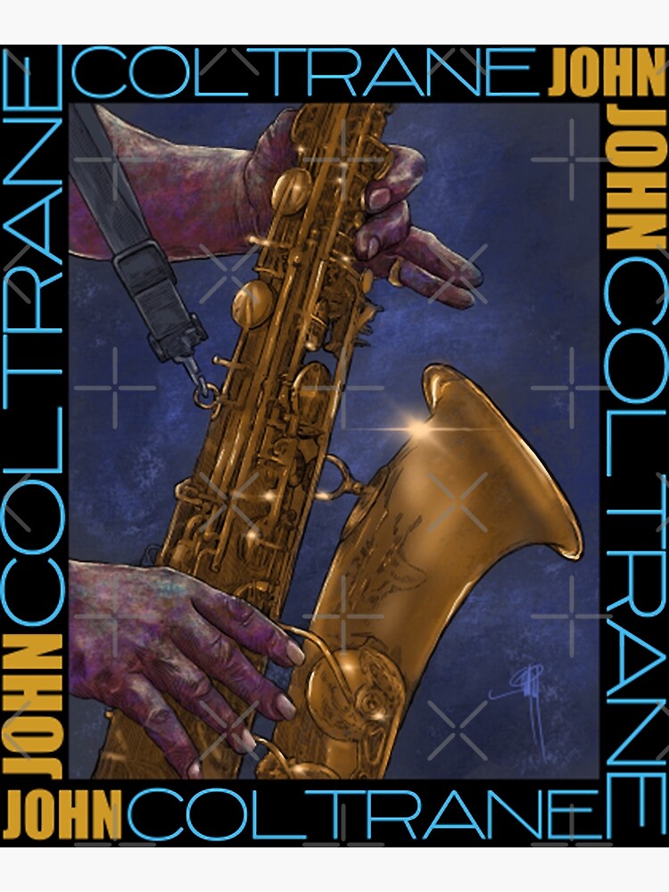 Discover John Coltrane Premium Matte Vertical Poster