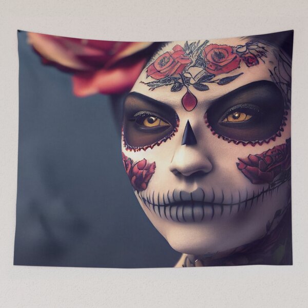 Item preview, Sugar Skull Ai Generated Fauxto designed and sold by chrispy.