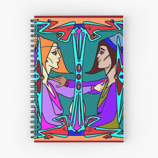 Item preview, Art Deco Style Love Medieval designed and sold by judy snyder.