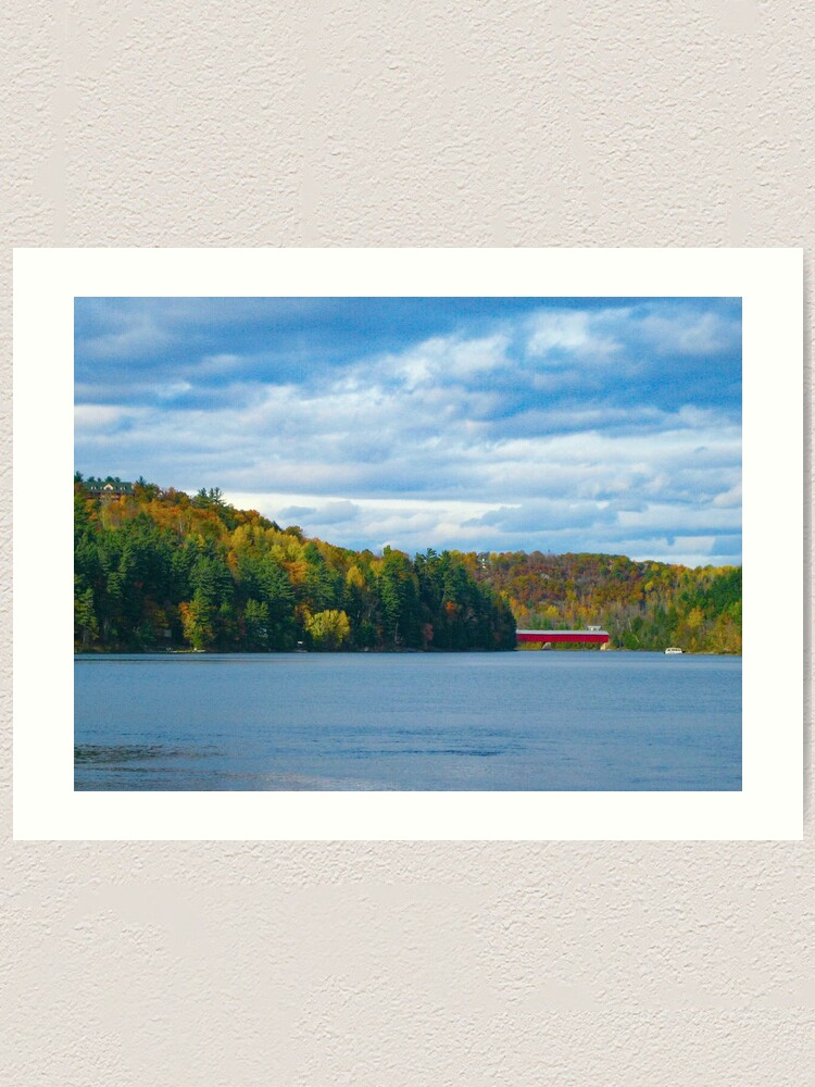 Alternate view of Wakefield Bridge Art Print
