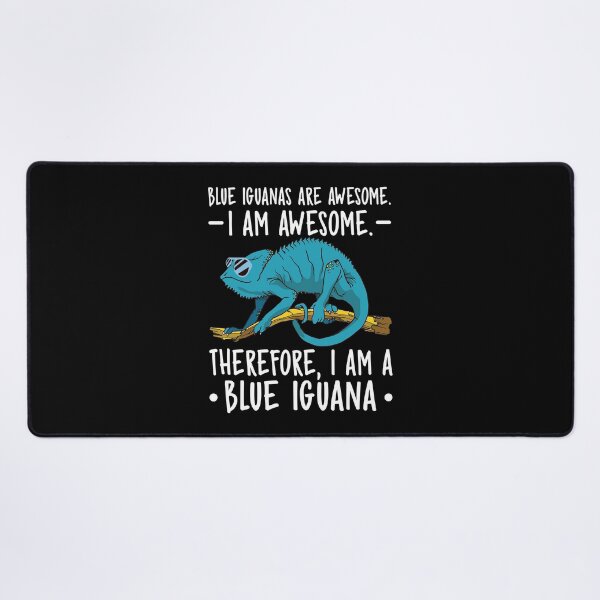 Item preview, Blue Iguana, Blue Iguana Lover, Gift, Zoo Zoologist, Herpetology, Herpetologist, Funny Cool Awesome Animal designed and sold by Scotte-Swiercz.