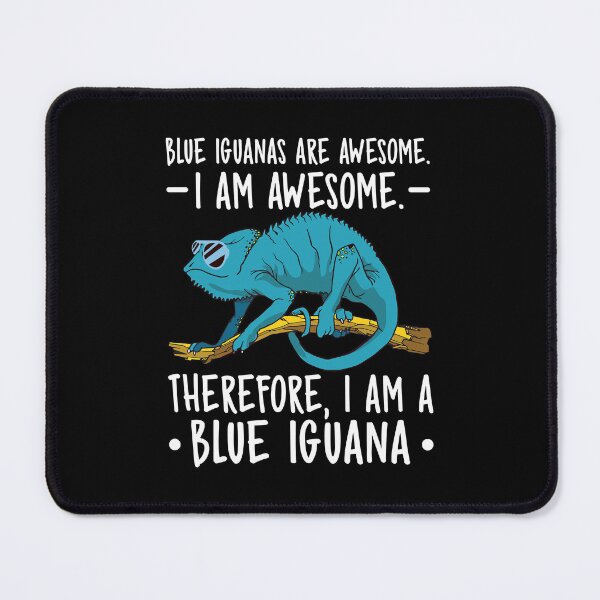 Item preview, Blue Iguana, Blue Iguana Lover, Gift, Zoo Zoologist, Herpetology, Herpetologist, Funny Cool Awesome Animal designed and sold by Scotte-Swiercz.
