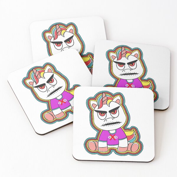 Item preview, Cute Bad Unicorn  designed and sold by GarnersDesigns.