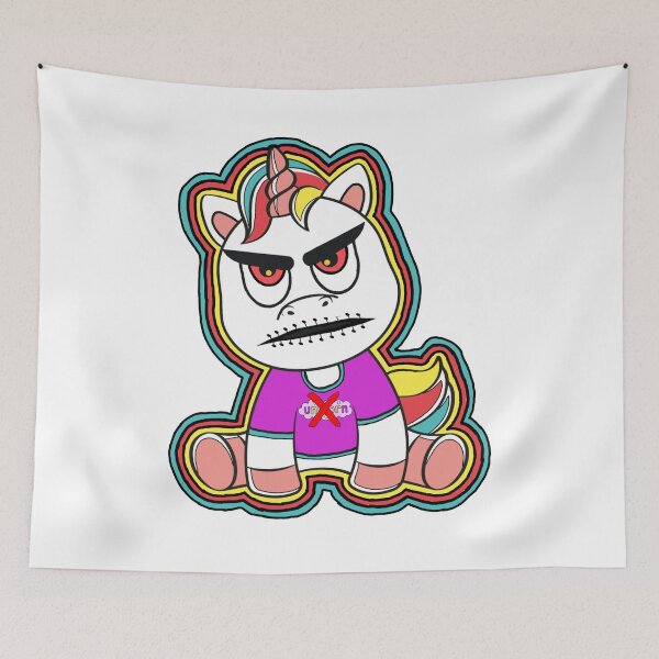 Item preview, Cute Bad Unicorn  designed and sold by GarnersDesigns.