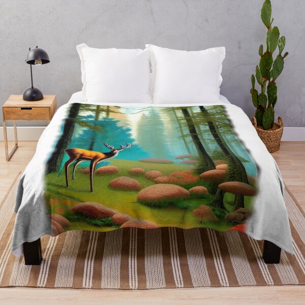 Item preview, Deer In Forest designed and sold by entrys.