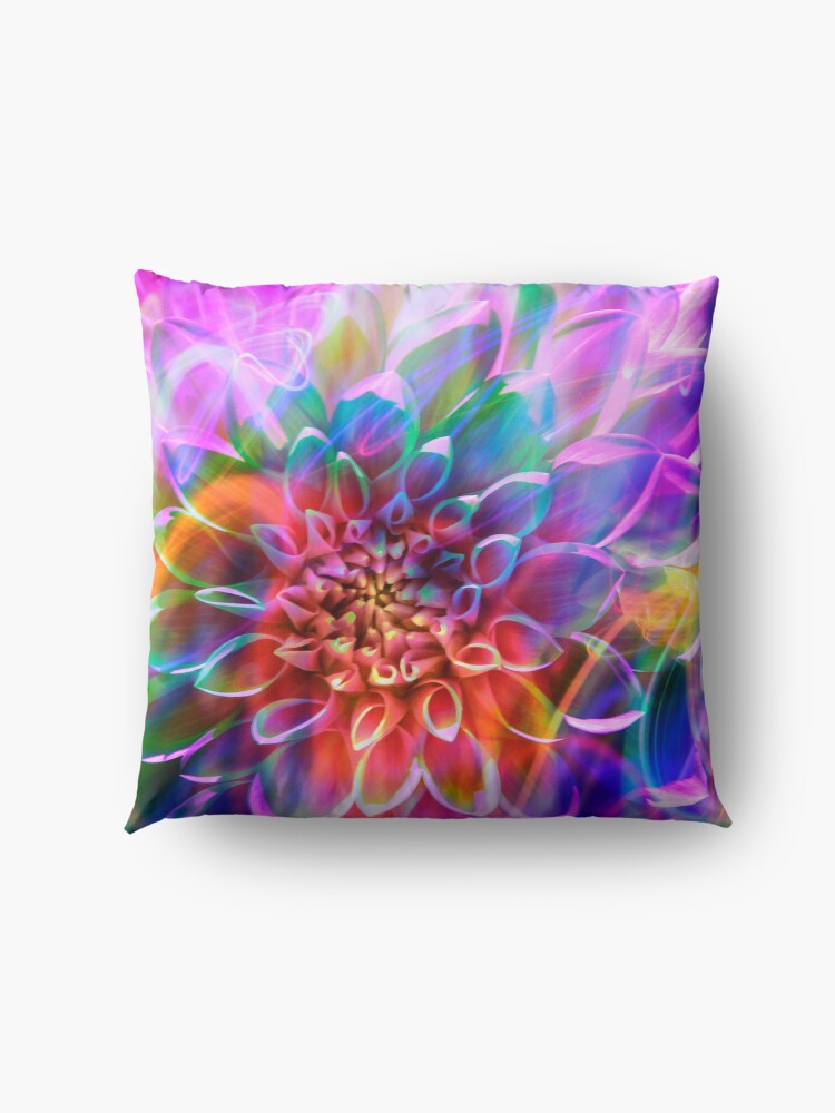 Alternate view of "Crosshairs of a Perpetual Doppler Shift" Floor Pillow