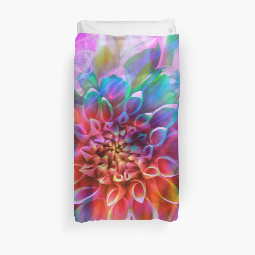 "Crosshairs of a Perpetual Doppler Shift" Duvet Cover