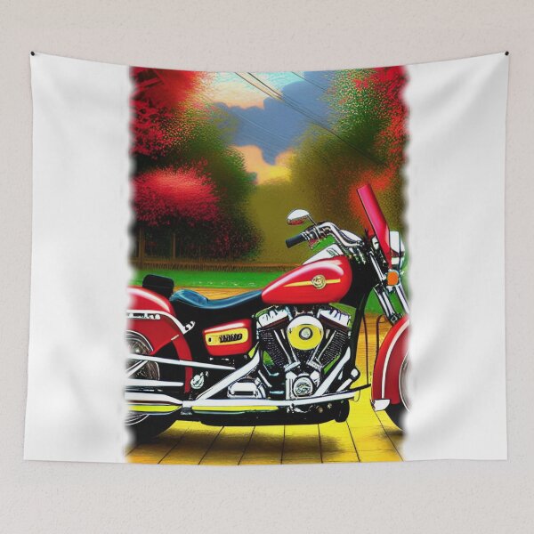 Item preview, Motorbike Red designed and sold by entrys.