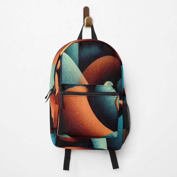 Item preview, Blue and Orange Squiggly Pattern designed and sold by DirtyBirdLad.