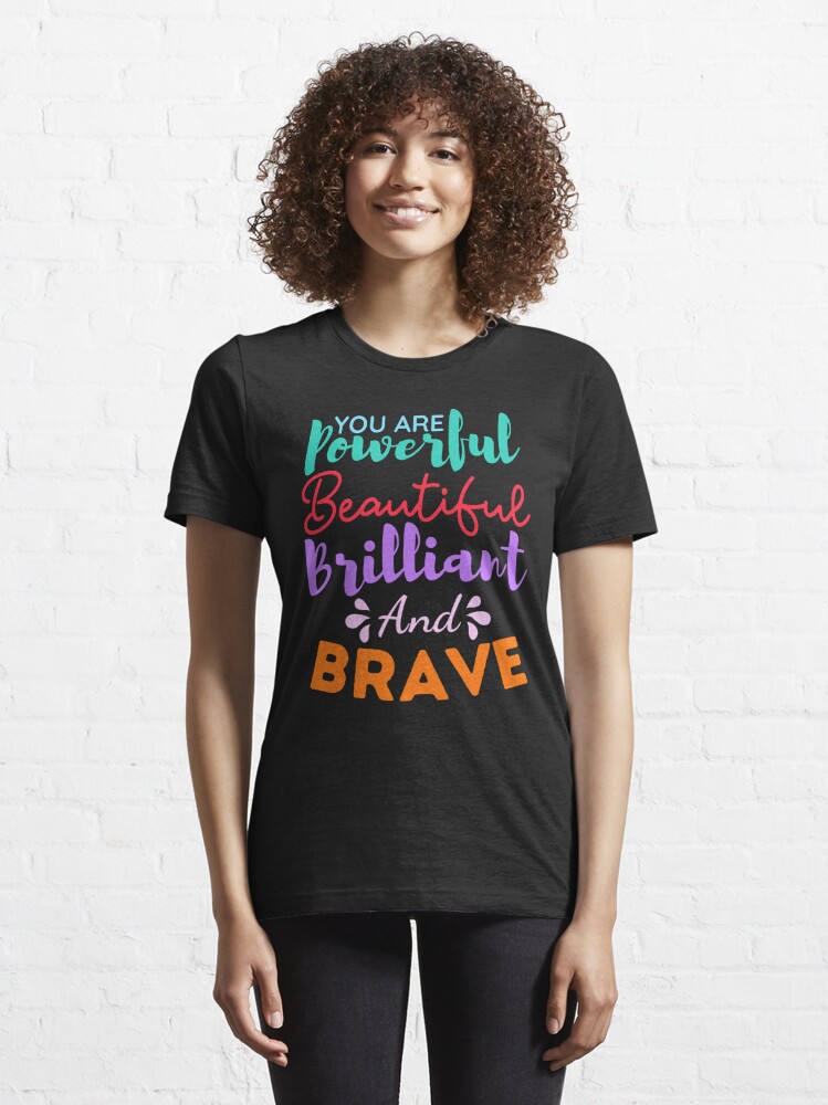 BE YOU Inspirational T Shirts for Women