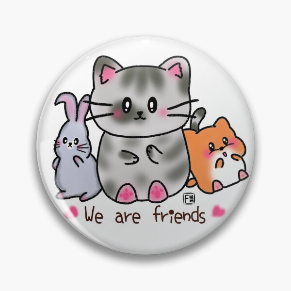 Item preview, Hamster Lover | Cat Lover | Rabbit Lover - We are friends designed and sold by FennyWijayaMomo.