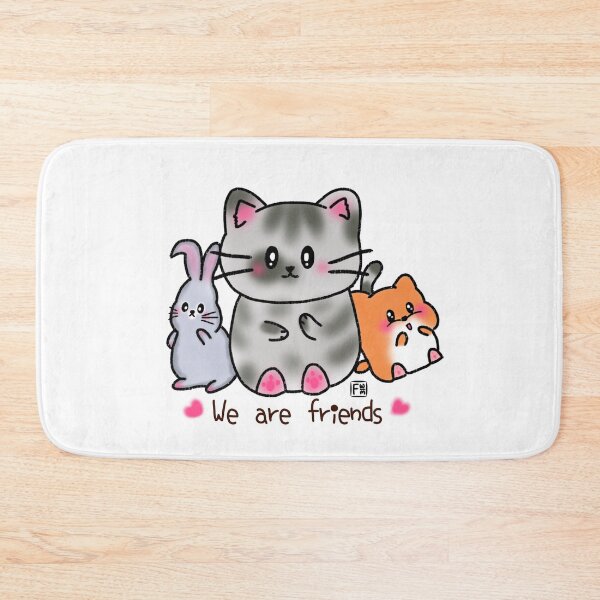 Item preview, Hamster Lover | Cat Lover | Rabbit Lover - We are friends designed and sold by FennyWijayaMomo.