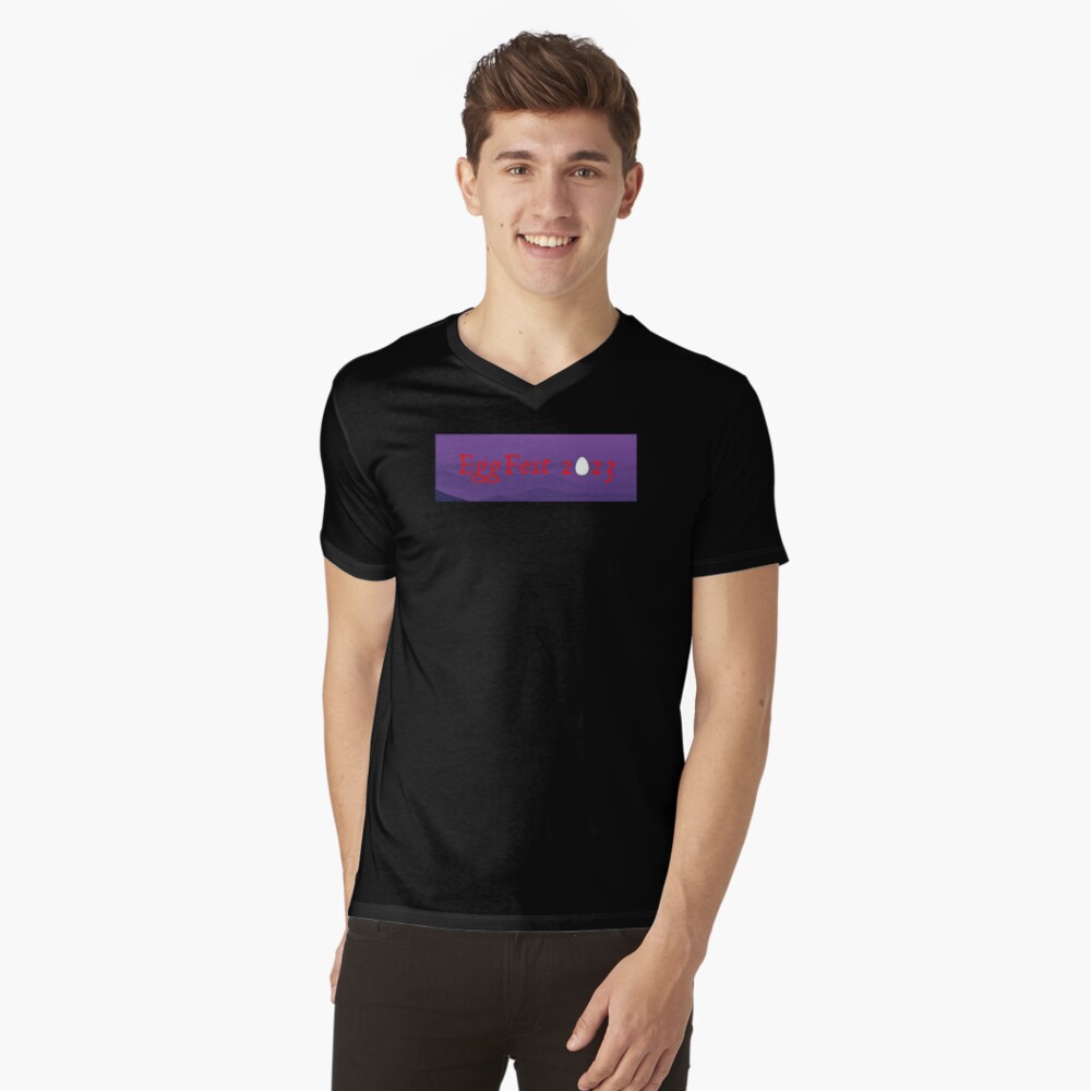 Item preview, V-Neck T-Shirt designed and sold by EggMan69.