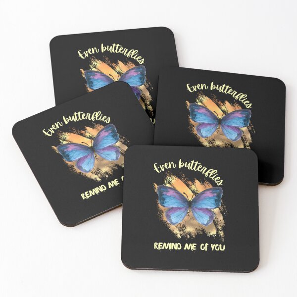 Item preview, Even Butterflies Remind Me Of You (black) designed and sold by griefandhope.