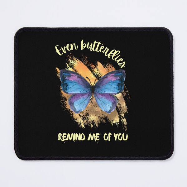 Item preview, Even Butterflies Remind Me Of You (black) designed and sold by griefandhope.