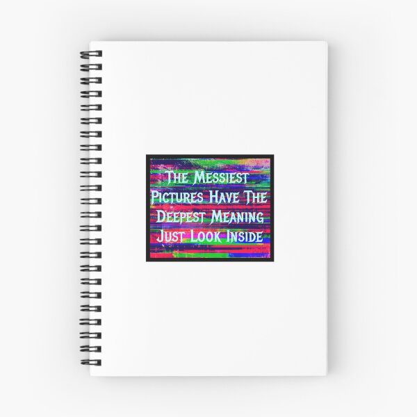 Item preview, Beauty inside the Colourful Mess designed and sold by ArtsOfWonder.