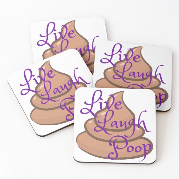 Item preview,  Funny Live, Laugh, Poop 2024 designed and sold by LadyRebelFL.