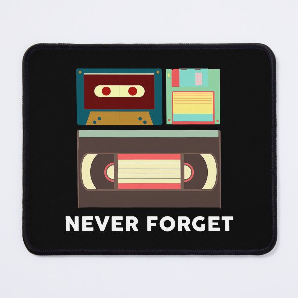 Item preview, Never Forget Floppy Disk Funny VHS And Cassette Tapes designed and sold by Abaddon-art.