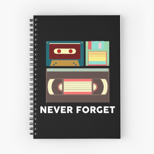 Item preview, Never Forget Floppy Disk Funny VHS And Cassette Tapes designed and sold by Abaddon-art.