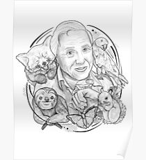 Sir David, our father of animals Poster