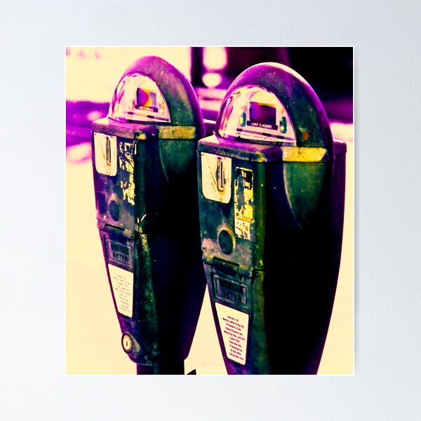Item preview, Likely Pair of Parking Meters. designed and sold by Nancy Stafford.