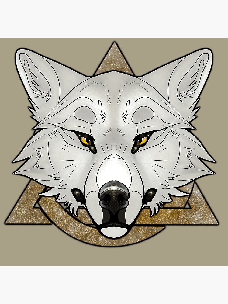 Canine Coyote Therian | Sticker