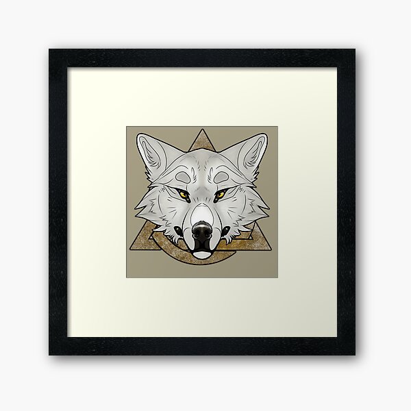 White Wolf Therian Pride | Sticker