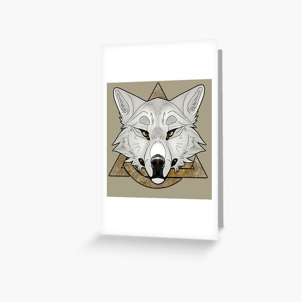 Bisexual Therian Wolf | Greeting Card