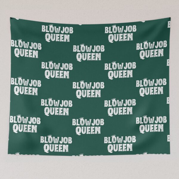 Item preview, Blowjob Queen Ich liebe Blowjobs lustiges Witzzitat        designed and sold by HarnessEliana.