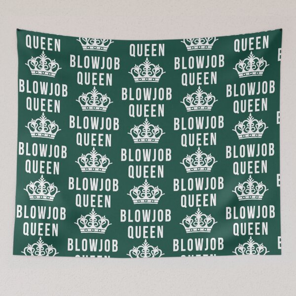 Item preview, Ehemann Ehefrau Lustige Zitate Queen Of Blowjob   designed and sold by HarnessEliana.