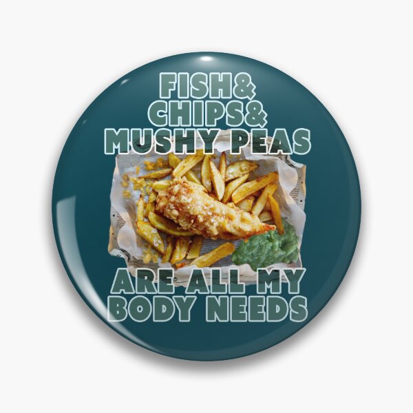 Item preview, Fish and Chips and Mushy Peas (Ian Dury Inspired) designed and sold by Fanarchist.