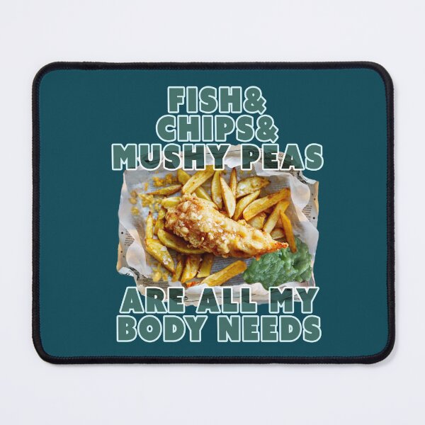 Item preview, Fish and Chips and Mushy Peas (Ian Dury Inspired) designed and sold by Fanarchist.