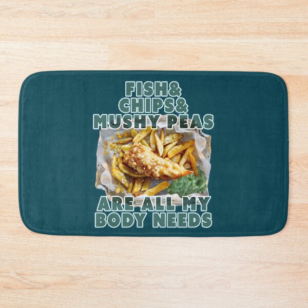 Item preview, Fish and Chips and Mushy Peas (Ian Dury Inspired) designed and sold by Fanarchist.