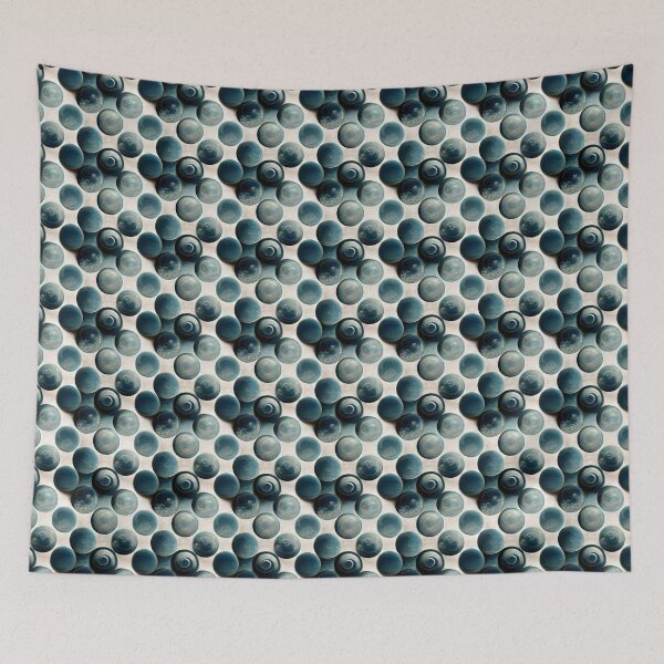 Item preview, Retro bubbles Blue (2/4) designed and sold by sabantha.