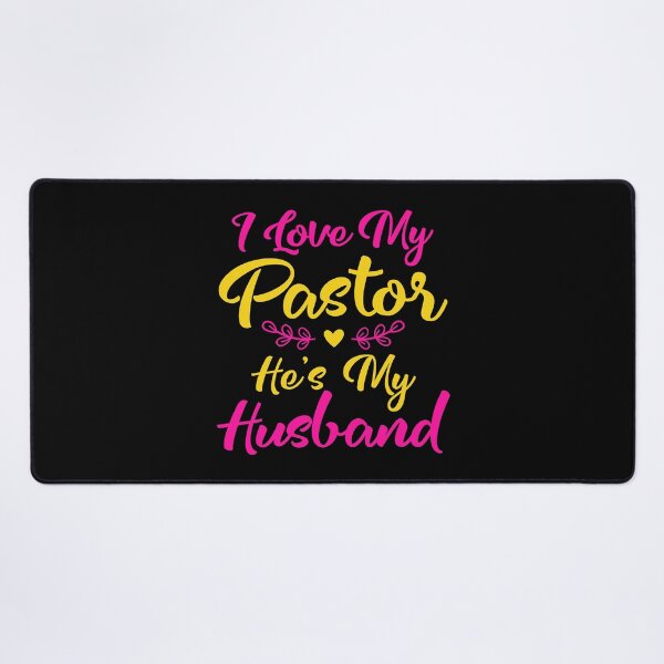 Item preview, I Love My Pastor He's My Husband - Loving Pastors Wife designed and sold by Abaddon-art.