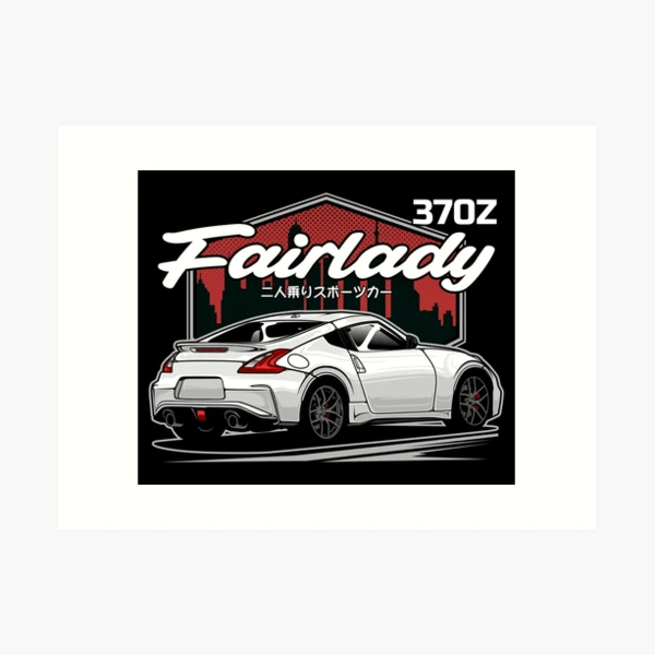 Fairlady Z 370Z Z34 | Art Print