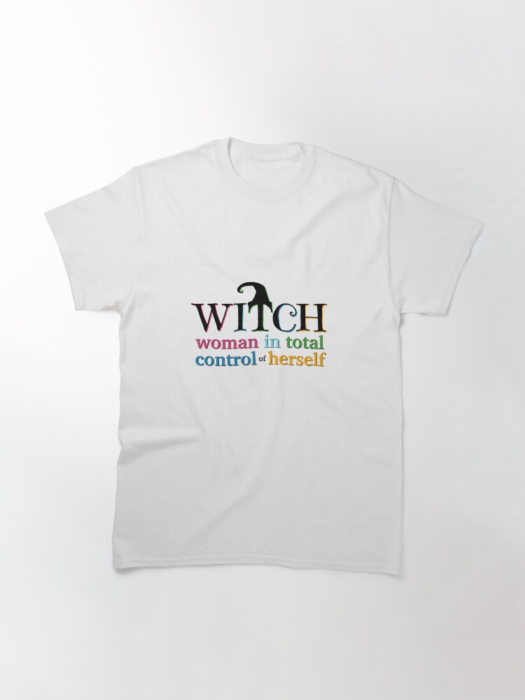 Alternate view of WITCH Acronym Classic T-Shirt