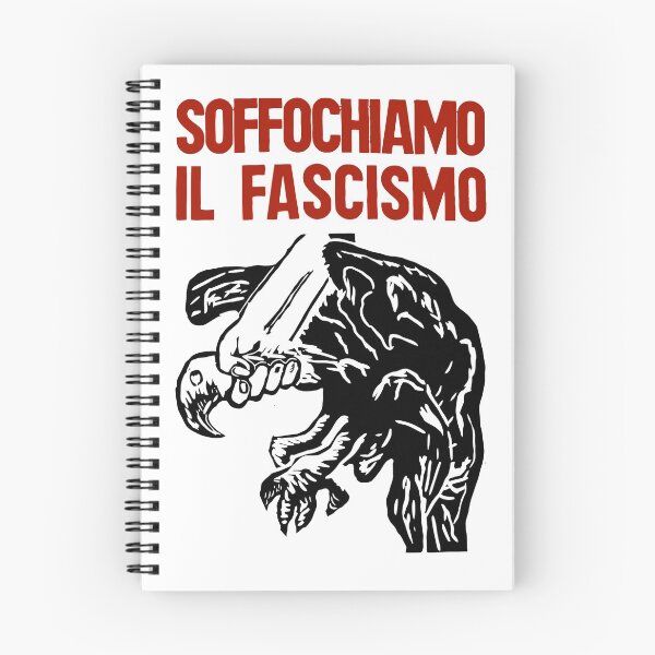 Item preview, Impresión antifascismo italiano vintage (fascismo sofocado) designed and sold by Go-Postal.