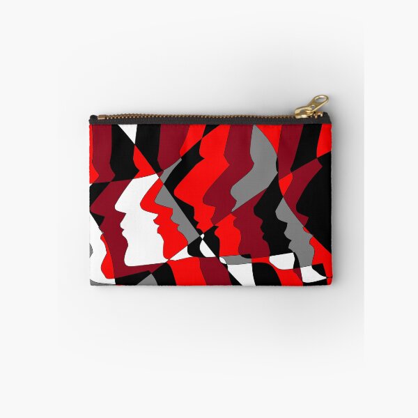 Item preview, Profiles in Red, Maroon, Black, Gray and White designed and sold by judy snyder.