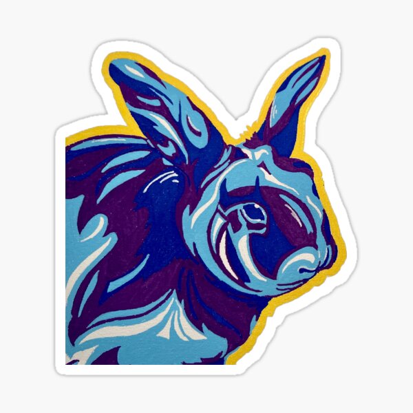 Item preview, Bunny Pop Art designed and sold by JessK04.