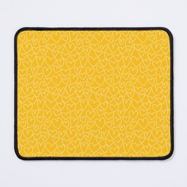 Item preview, yellow Love Heart Pattern designed and sold by sweary12.
