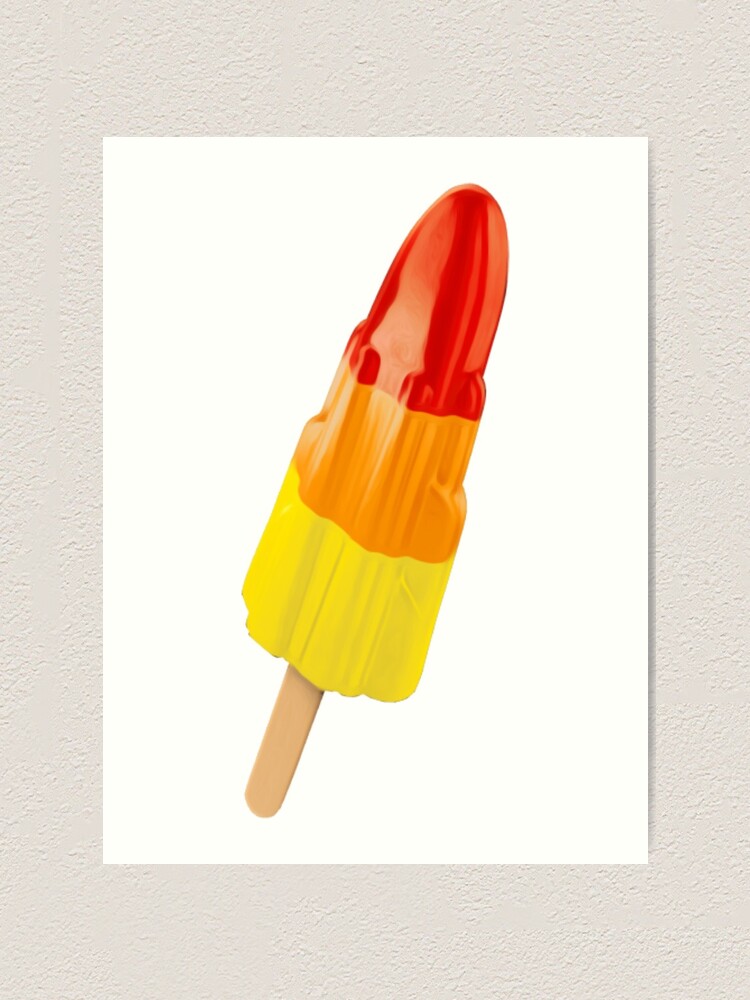 Download Retro Zoom Rocket Ice Lolly Pop In Fused Glass Art Collectibles Glass Art Delage Com Br