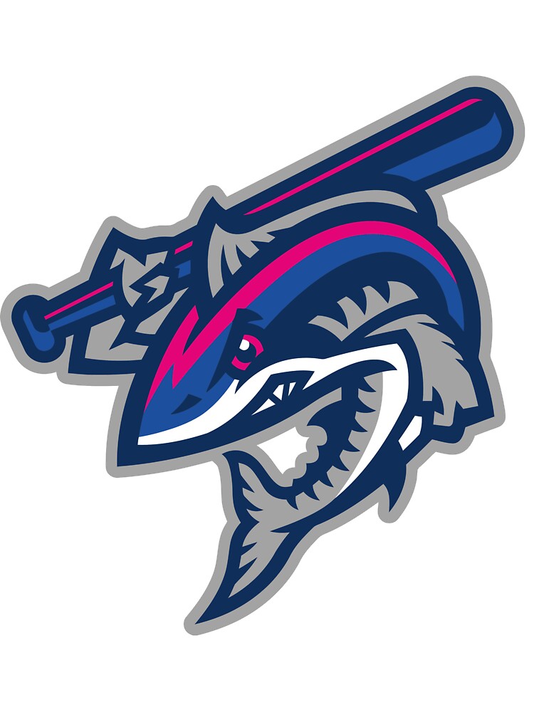 Pensacola Blue Wahoos Replica Home Jersey – Pensacola Blue Wahoos