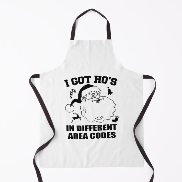 Item preview, I Got Ho's in Different Area Codes Funny Rapper Santa Claus designed and sold by mkzmerch.