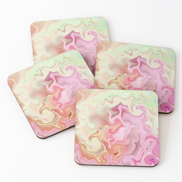 Item preview, Unicorn Theme Colors Abstract For Generation Alpha Kids or Pastel Fans 3 of 4 designed and sold by Beachy.