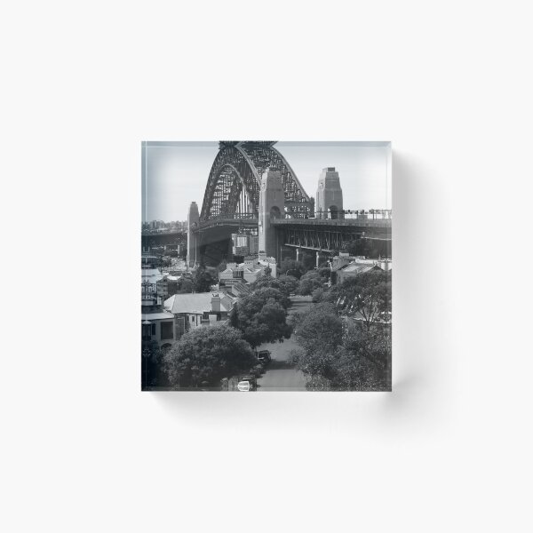 Item preview, Lower Fort St & The Sydney Harbour Bridge designed and sold by kirstybush.