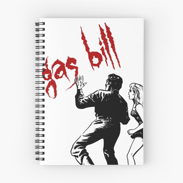 Item preview, 'Gas Bill' Modern Horror Story - Retro Design for T-shirts, mugs, phone cases and other accessories designed and sold by Ridiculam Toga.