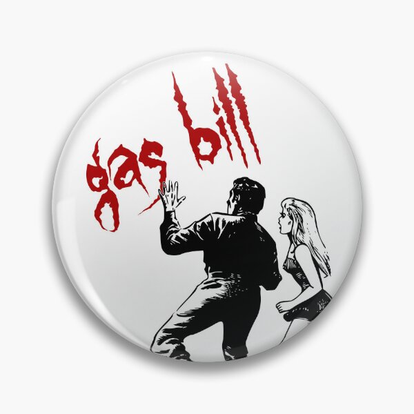 Item preview, 'Gas Bill' Modern Horror Story - Retro Design for T-shirts, mugs, phone cases and other accessories designed and sold by Ridiculam Toga.