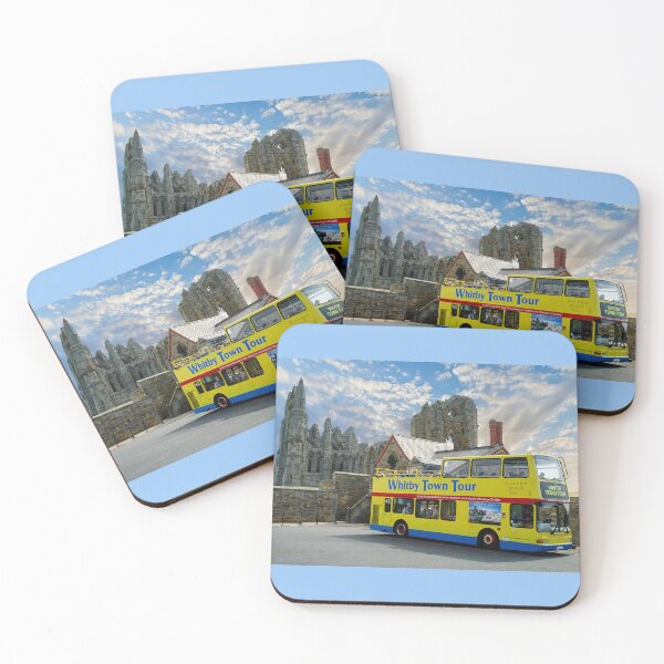 Item preview, Whitby Abbey and Tour Bus designed and sold by Alisonchambers2.