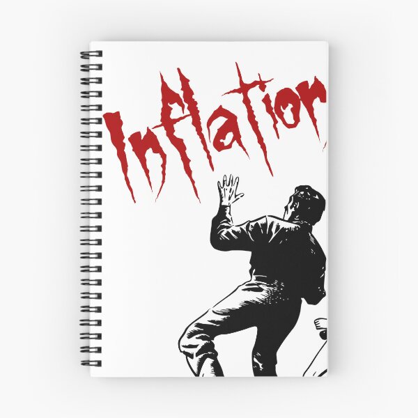 Item preview, 'Inflation' Modern Horror Story - Retro Design for T-shirts, mugs, phone cases and other accessories designed and sold by Ridiculam Toga.